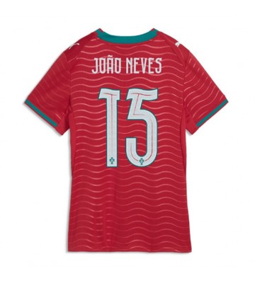 Portugal Joao Neves #15 Hemmatröja Dam VM 2026 Kortärmad